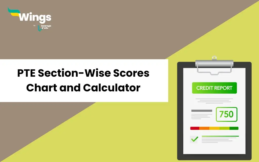 PTE Score Chart PTE SectionWise Scores Chart and Calculator